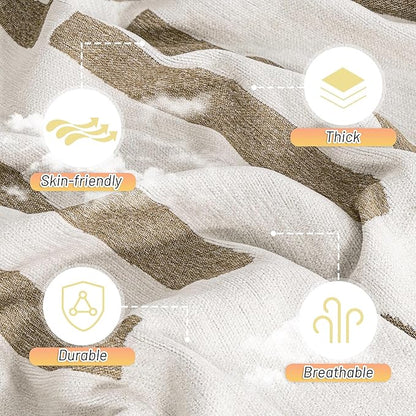 MYSKY HOME Sofa Covers for Sectional Sofa, Couch Cover for Dogs, Couch Covers with Tassel Loveseat Covers Futon Cover L Shaped Cover Washable Chenille Couch Protector, 71" x 134", Khaki Piano Key