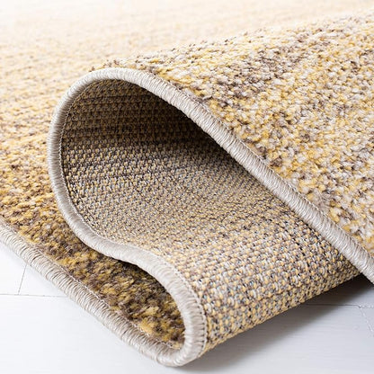 SAFAVIEH Adirondack Collection Accent Rug - 4' x 6', Gold & Ivory, Modern Ombre Design, Non-Shedding & Easy Care, Ideal for High Traffic Areas in Entryway, Living Room, Bedroom (ADR142D)