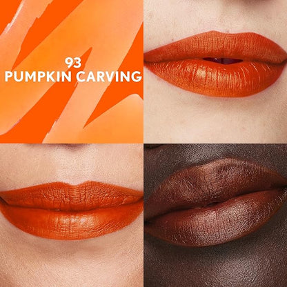 Covergirl Outlast Lipstain, 93 Pumpkin Carving, Smooth Application, Precise Pen-Like Tip, Transfer-Proof, Satin Stained Finish, Vegan Formula, 0.06oz