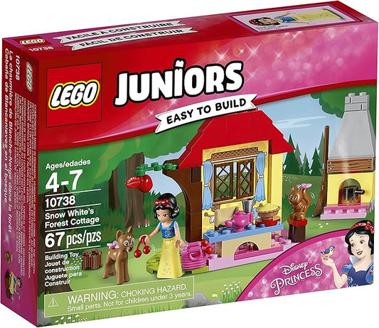 LEGO Juniors Snow White's Forest Cottage 10738 Building Kit (67 Piece)