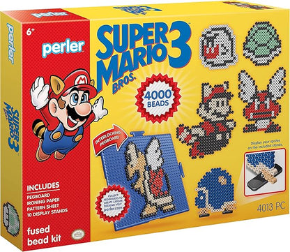 Perler Beads Super Mario Crafts Mega Activity Kit, 4013 pcs