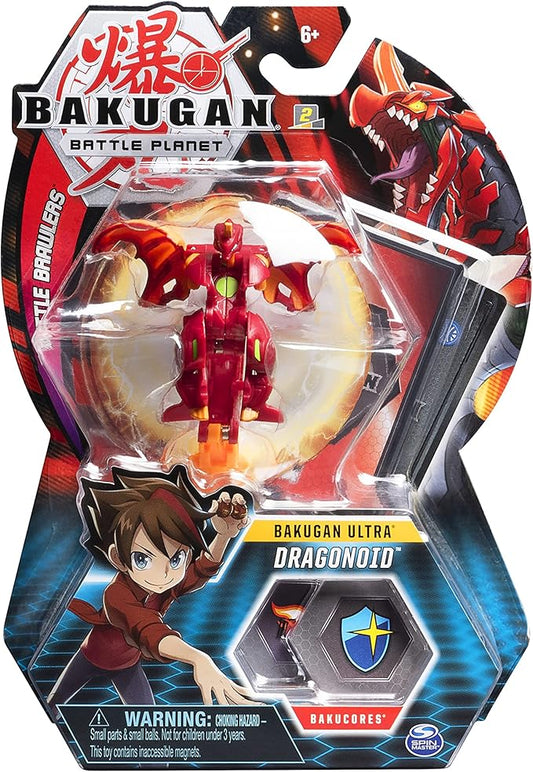 Bakugan, Special Attack Ventri, Spinning Collectible, Customizable Action Figure and Trading Cards, Kids Toys for Boys and Girls 6 and up