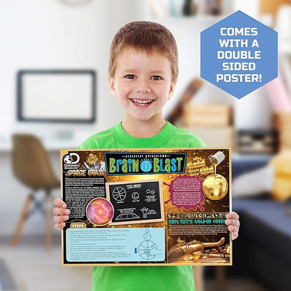 Discovery #MINDBLOWN Mini Unearthed Gemstones Dig Set, 2 Pack Excavation Kit w/Chisel, App & Poster, Interactive Archaeology Geology Experiment, Fun & Educational Science STEM Toy for Kids 6+