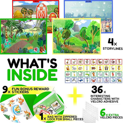 USA Sensory Busy Book Toys Autistic Children, Toddler Speech Therapy Activity Board Toys Montessori Educational Learning Toys, Autistic Toys Book, Montessori Toys for Toddlers (Speech Therapy