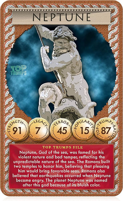 Top Trumps Card Game Ancient Rome - Family Games For Kids and Adults - Learning Games - Kids Card Games for 2 Players and more - Kid War Games - Card Wars - For 6 plus kids