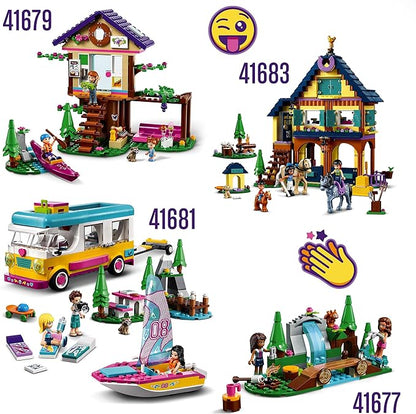 LEGO® Friends Forest Horseback Riding Center 41683 Building Kit; Horse Riding