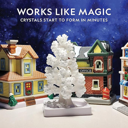 NATIONAL GEOGRAPHIC Craft Kits for Kids - Crystal Growing Kit - Grow a Crystal Garden in Just 6 Hours, Educational Craft Art Project, STEM Crafts for Girls Ages 8 9 10 11 & 12 (Amazon Exclusive)