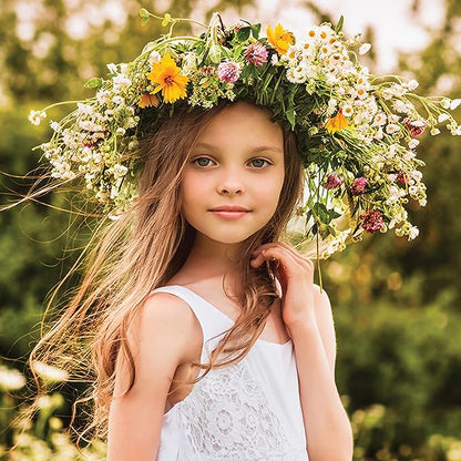 House of Marbles Retro Family Fun Wooden Flower Press Kit for Children Who Love DIY Nature Gifts, for Dried Pressed Flowers, to Preserve Your Favourite Colorful Flora