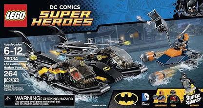 LEGO Super Heroes 76034 The Batboat Harbor Pursuit Building Kit