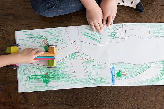 26 Piece Tegu Discovery Magnetic Wooden Block Set,1-99 years old, Tints