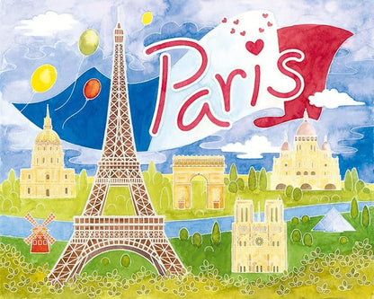 Ravensburger Aquarelle World Cities Arts and Crafts Kit