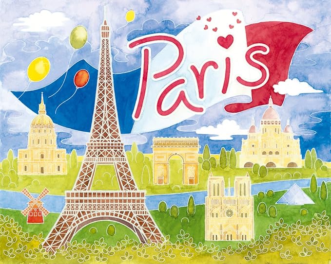 Ravensburger Aquarelle World Cities Arts and Crafts Kit