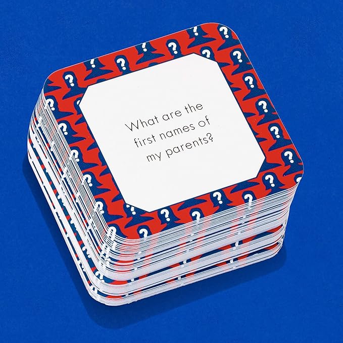 Chronicle Books After Dinner Amusements: How Well Do You Know Me?: 50 Questions for Family and Friends (Family Friendly Conversation Starter Card Game, Portable Camping and Holiday Games)