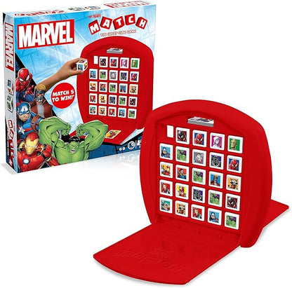 Top Trumps Match Game Marvel Heroes - Family Board Games for Kids and Adults - Matching Game and Memory Game - Fun Two Player Kids Games - Memories and Learning, Board Games for Kids 4 and up
