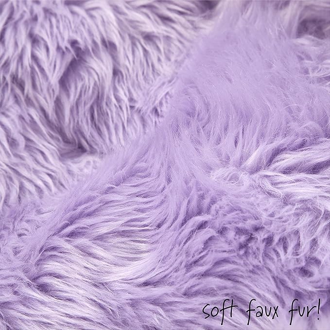 Urban Lifestyle Mongolian Butterfly Chair, Lavender