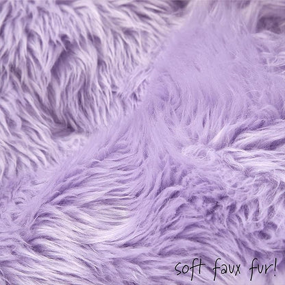 Urban Lifestyle Mongolian Butterfly Chair, Lavender