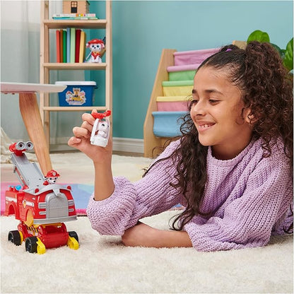 Paw Patrol, Marshall Rise and Rescue Transforming Toy Car with Action Figures and Accessories, Kids Toys for Ages 3 and up