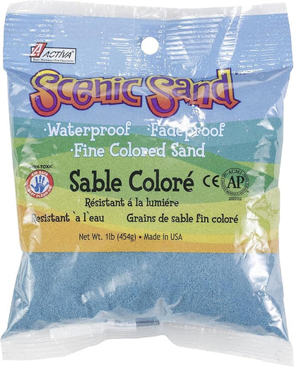 ACTIVA SAND-4485 Scenic Sand, 1-Pound, Light Blue