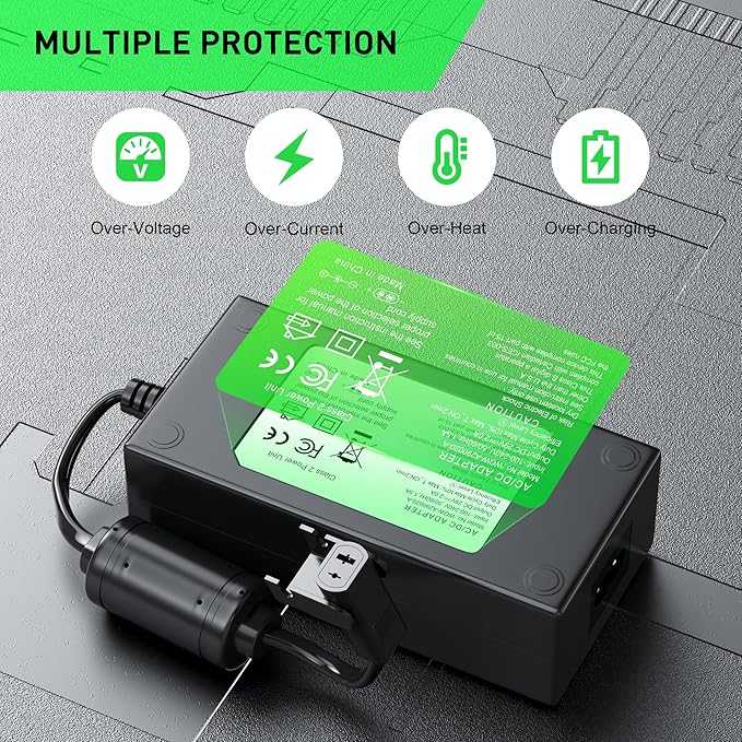 Universal Electric Couch Power Recliner Adapter 29V 2A Power Supply Transformer,Replacement Flexsteel Power Cord for Recliner Lift Chair Plugs Reclining Sofa Charger,Switching Cable,Fits Lazy Boy/Okin