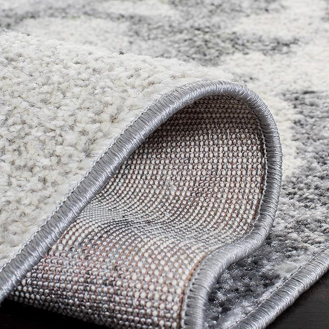 SAFAVIEH Adirondack Collection Accent Rug - 3' x 5', Green & Grey, Modern Abstract Design, Non-Shedding & Easy Care, Ideal for High Traffic Areas in Entryway, Living Room, Bedroom (ADR134F)