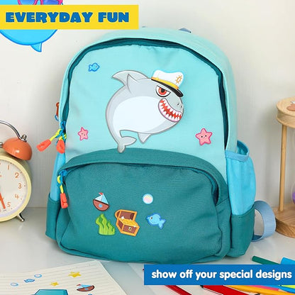 JOYIN 24PCS 9"x6" Make a face Stickers for Kids, Make Your Own Ocean Animal Stickers, Sea Party Favors Kids Crafts, Goodie Bags Stuffers, Classroom Rewards