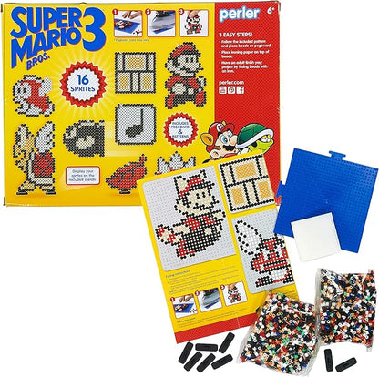 Perler Beads Super Mario Crafts Mega Activity Kit, 4013 pcs