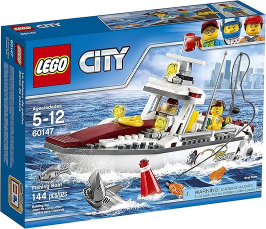 Lego City Fishing Boat 60147 Creative Play Toy