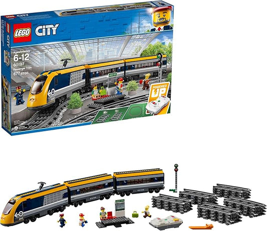LEGO City Passenger Train 60197 Building Kit (677 Pieces), Standard