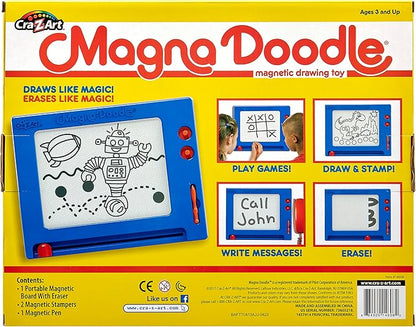 Cra-Z-Art Retro Magna Doodle - 50 Years of Creative Fun – Classic Magnetic Drawing Board Toy, Ages 3+