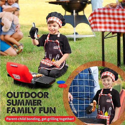 Born Toys Kids Pretend Play Kitchen Set (Master Grill)