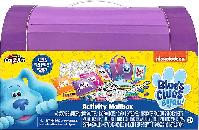 Blues Clues & You! Activity Mailbox, Multicolor
