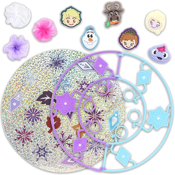 Tara Toys Disney Frozen Snap N' Wear Activity Rings Set, DIY Jewellery Kit for Kids, 3+ Years