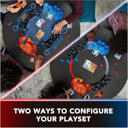 Bakugan Ultimate Battle Arena Playset with Special Attack Dragonoid, Octogan, Hammerhead Customizable, Spinning Action Figures and Playset, Kids Toys for Boys and Girls 6 and up