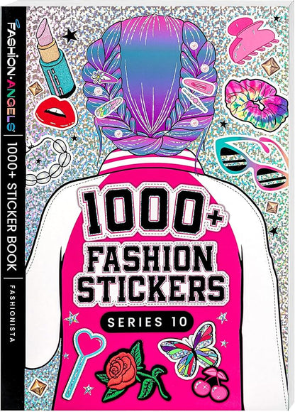 Fashion Angels Fashion Sticker Book - Includes 1000+ Stickers and 5 Sticker Collector Pages - Design Outfits, Accessorize Notebooks and Get Inspired - Ages 8 and Up