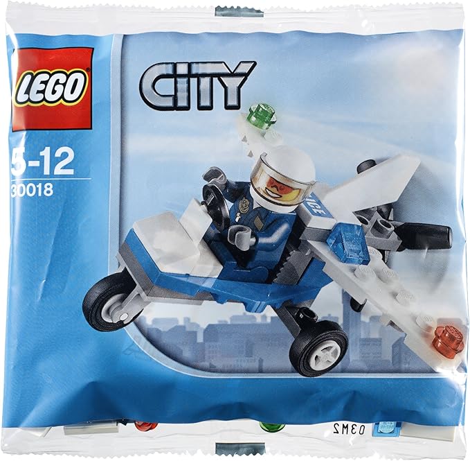 LEGO City Mini Figure Police Plane 30018 (Bagged)