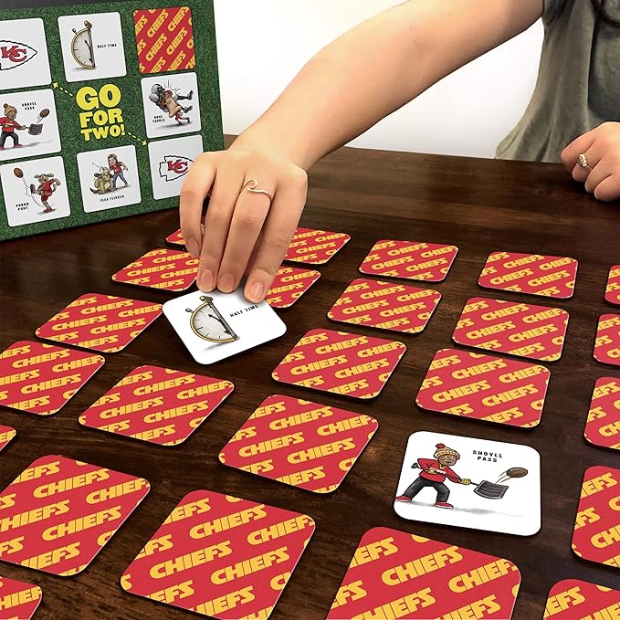 YouTheFan NFL Officially-Licensed Memory Match Game - Humorous, Team-Specific, Original Hand-Drawn Artwork, Fun for the Whole Family, for Fans Young and Old