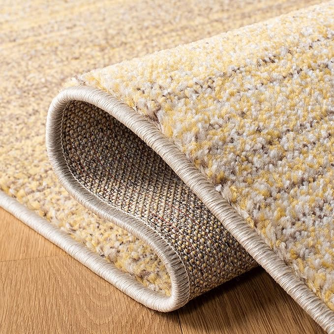SAFAVIEH Adirondack Collection Runner Rug - 2'6" x 10', Gold & Ivory, Modern Ombre Design, Non-Shedding & Easy Care, Ideal for High Traffic Areas in Living Room, Bedroom (ADR142D)