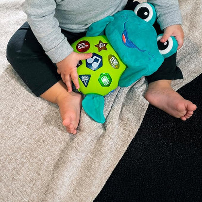 Baby Einstein Ocean Explorers Neptune’s Cuddly Plush Composer Musical Discovery Toy, Ages 6 Months and up