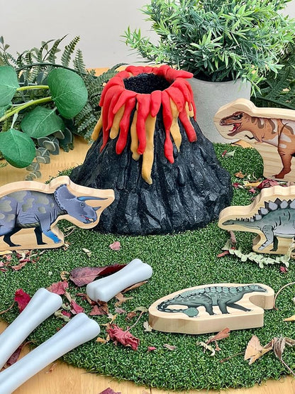 Yellow Door Play Volcano