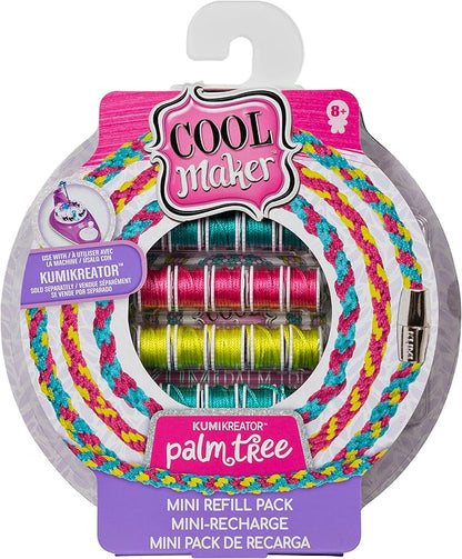 Cool Maker, KumiKreator Gem Mini Fashion Pack Refill, Friendship Bracelet Activity Kit