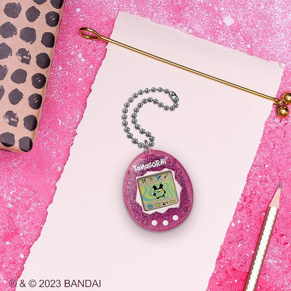 Tamagotchi Original - Pink Glitter (Updated Logo)