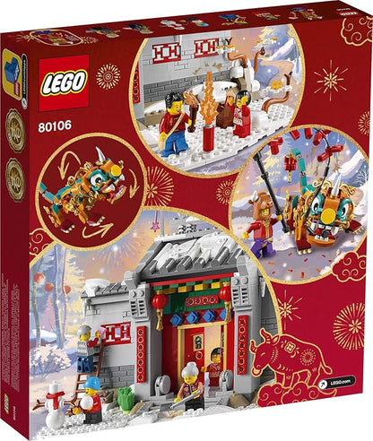 LEGO Story of Nian 80106 Building Kit; Collectible, Educational, Lunar New Year Gift Toy for Kids, New 2021 (1,067 Pieces)