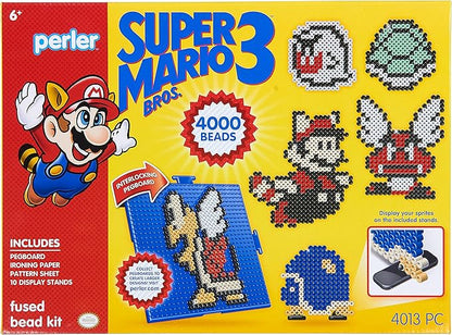Perler Beads Super Mario Crafts Mega Activity Kit, 4013 pcs