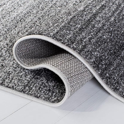 SAFAVIEH Adirondack Collection Runner Rug - 2'6" x 12', Grey & Ivory, Modern Ombre Design, Non-Shedding & Easy Care, Ideal for High Traffic Areas in Living Room, Bedroom (ADR142F)