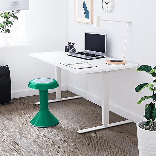 ECR4Kids ACE Active Core Engagement Wobble Stool, 18-Inch Seat Height, Flexible Seating, Green