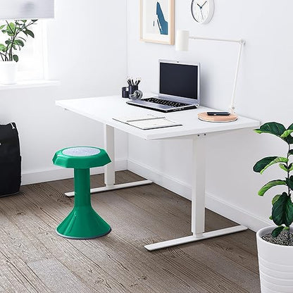 ECR4Kids ACE Active Core Engagement Wobble Stool, 18-Inch Seat Height, Flexible Seating, Green