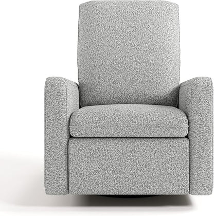 Graco Teddi Power Recliner Swivel Glider (Salt & Pepper Boucle) – Electronic Power Recline, USB-A & USB-C Charger, Premium Cushioning & Comfort