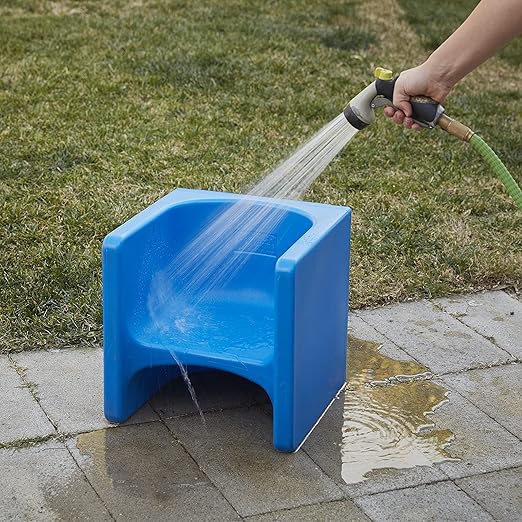 ECR4Kids Tri-Me 3-In-1 Cube Chair, Kids Furniture, Blue