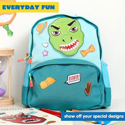 JOYIN 36PCS 9.8"x6.7" Make a face Stickers for Kids, Make Your Own Dinosaur Stickers, Animal Party Favors Kids Crafts, Goodie Bags Stuffers, Classroom Rewards