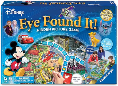 Ravensburger World of Disney Eye Found It! Board Game - Engaging Fun for Kids and Adults | Suitable for Ages 4 and Up | Promotes Critical Thinking Skills | Featuring Beloved Disney Characters